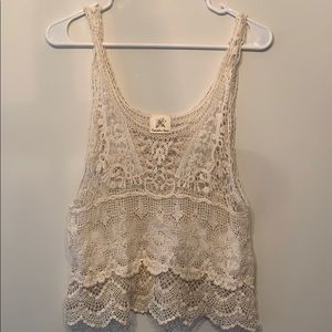 Lacy tank